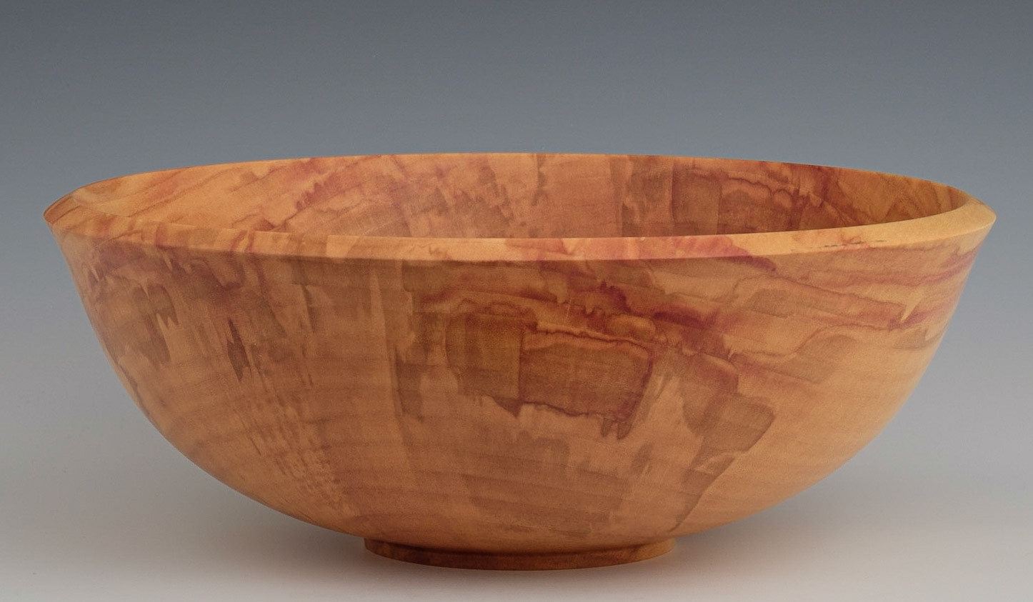Birch Bowl - Diameter: 12 1/2 inches, Height: 4 3/4 inches (J68)