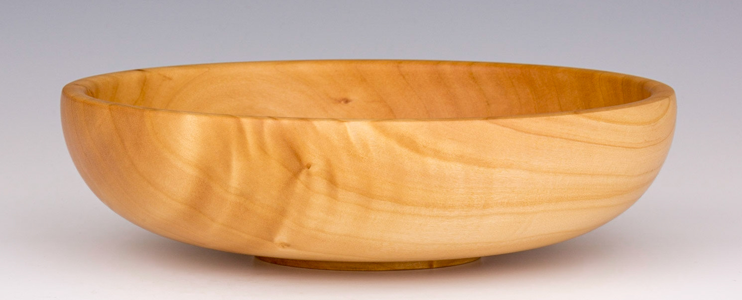 Willow Bowl - Diameter: 8 9/16 inches, Height: 2 3/8 inches (C62)