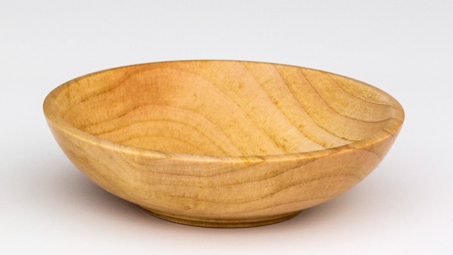 Plum Bowl - Diameter: 3 5/8 inches, Height: 1 inches (F105)