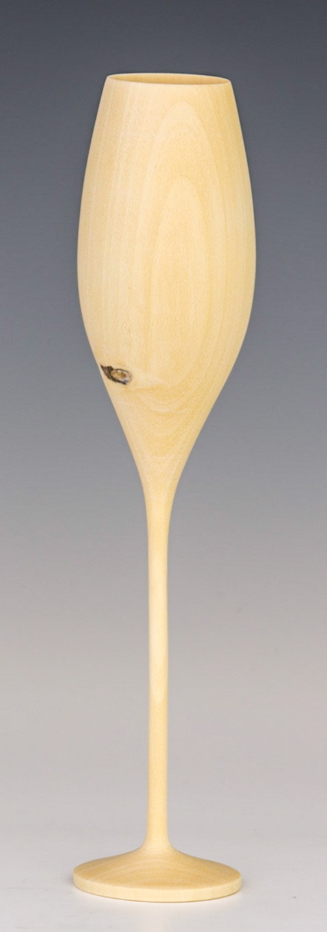 Holly Goblet - Diameter: 1 1/2 inches, Height: 6 1/2 inches (B76)
