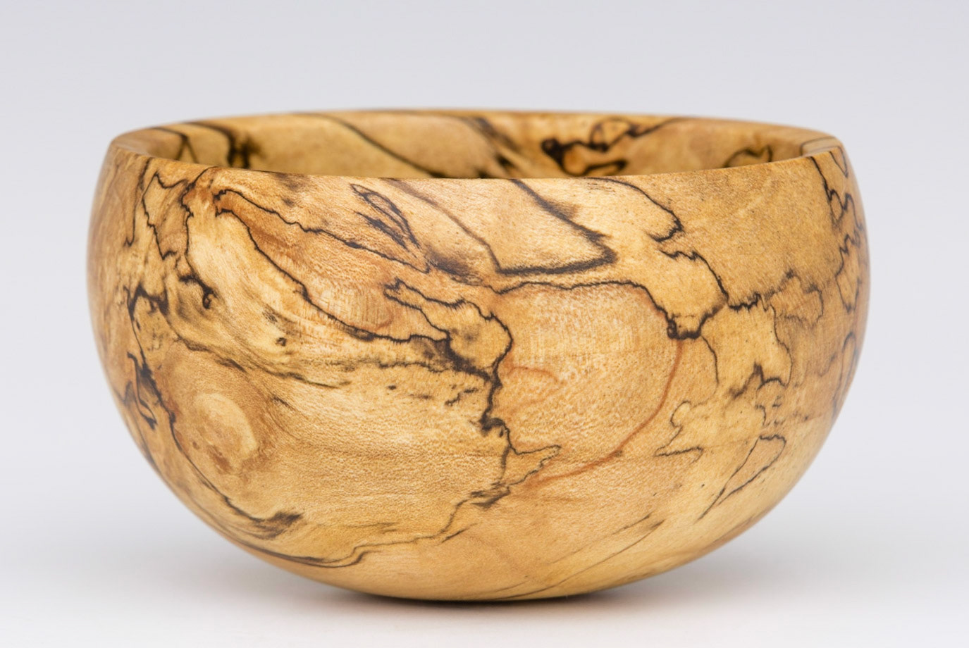 Maple Round Bottom Bowl - Diameter: 3 inches, Height: 1 3/4 inches (B56)