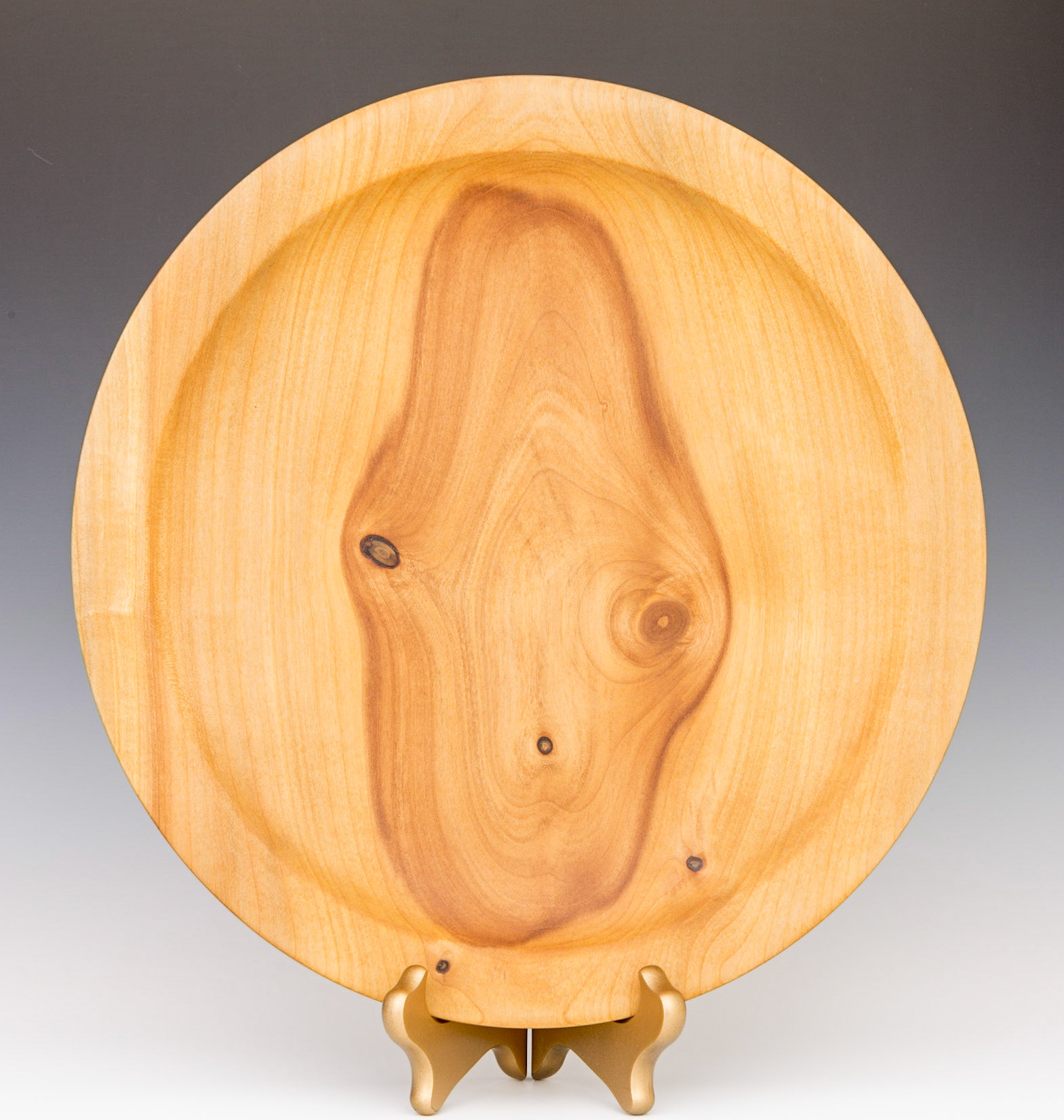 Madrone Platter - Diameter: 12 7/8 inches, Height: 1 1/4 inches (B55)