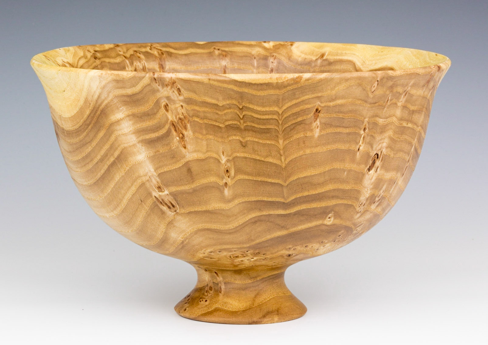 Elm Bowl - Diameter: 10 inches, Height: 6 1/8 inches (C8)