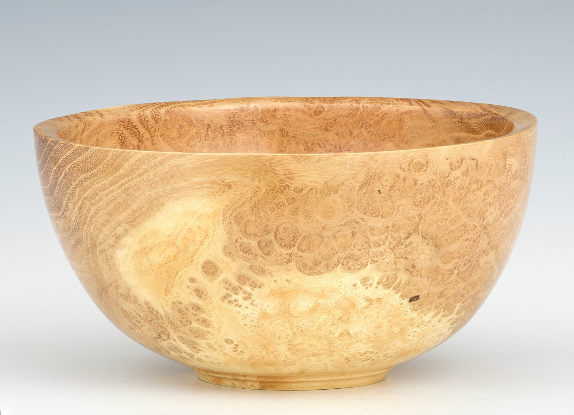 Black Locust Bowl - Diameter: 6 3/4 inches, Height: 3 3/8 inches (D105)