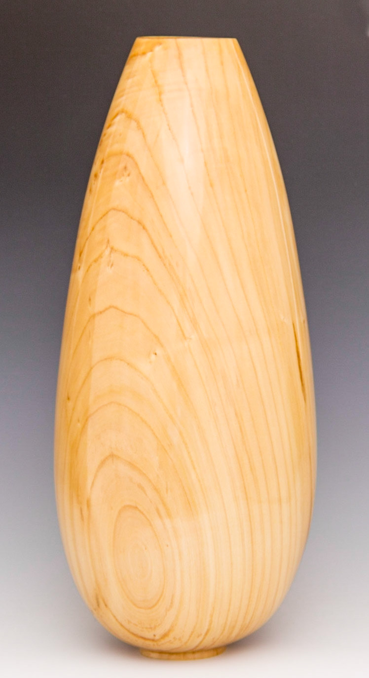 Willow Hollow Form - Diameter: 6 inches, Height: 14 1/4 inches (C79)