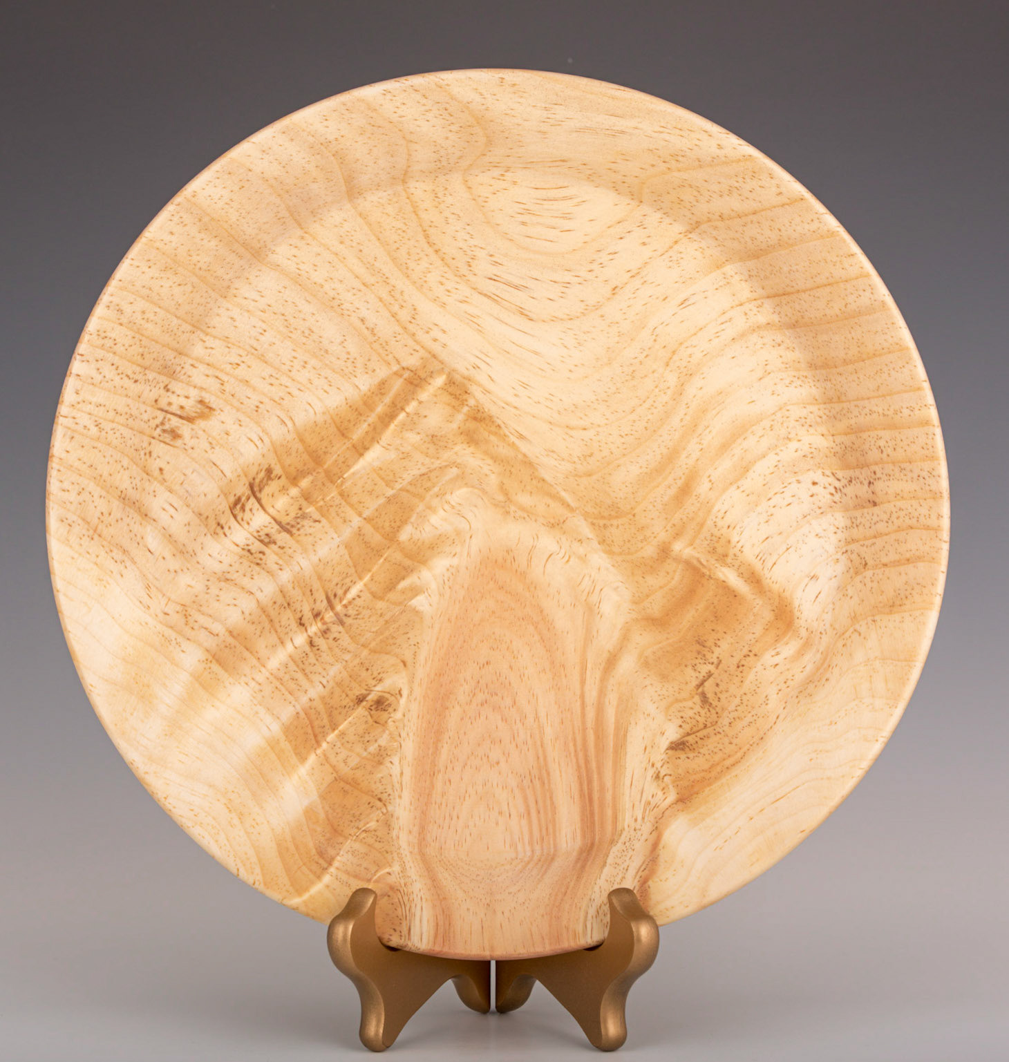 Pine Platter - Diameter: 11 1/8 inches, Height: 1 inches (G71)