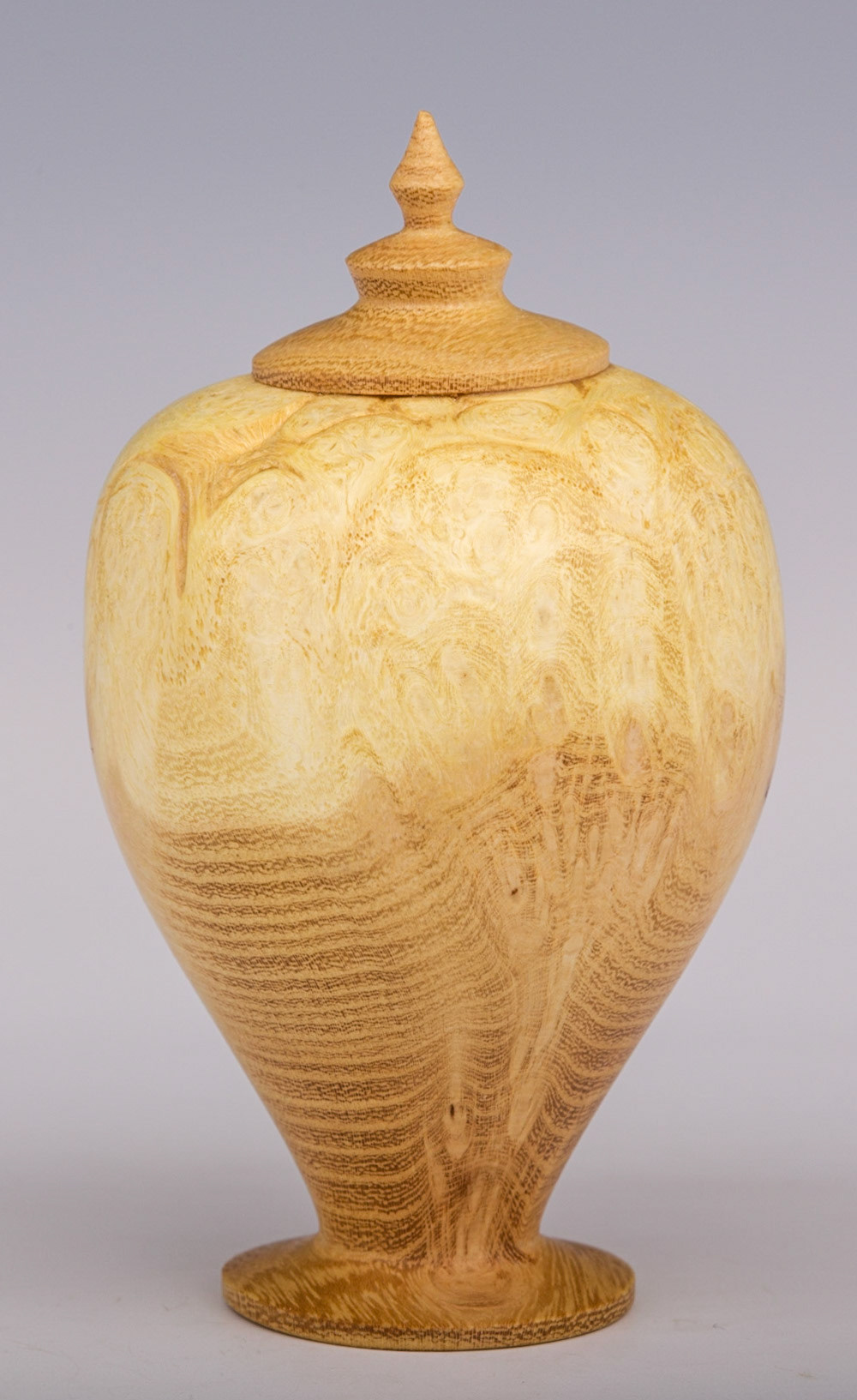 Black Locust Hollow Form - Diameter: 2 3/8 inches, Height: 3 3/4 inches (K47)