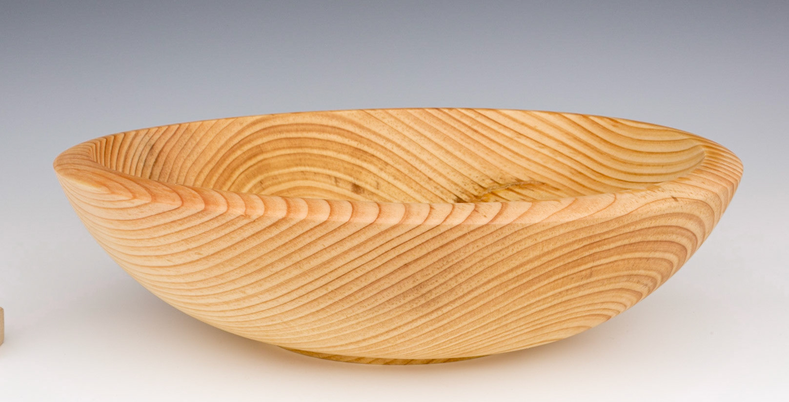 Pine Bowl - Diameter: 12 7/8 inches, Height: 3 1/2 inches (G10)
