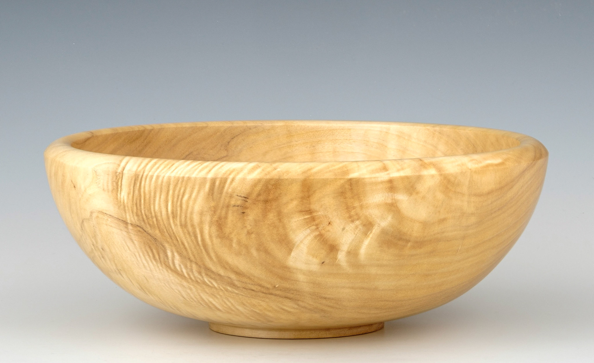 Lombardy Poplar Bowl - Diameter: 9 1/4 inches, Height: 3 3/8 inches (G90)