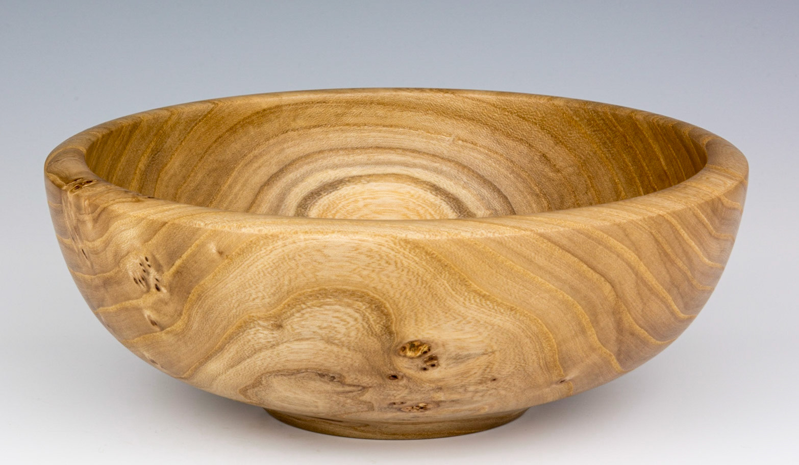 Elm Bowl - Diameter: 9 inches, Height: 3 3/8 inches (C16)