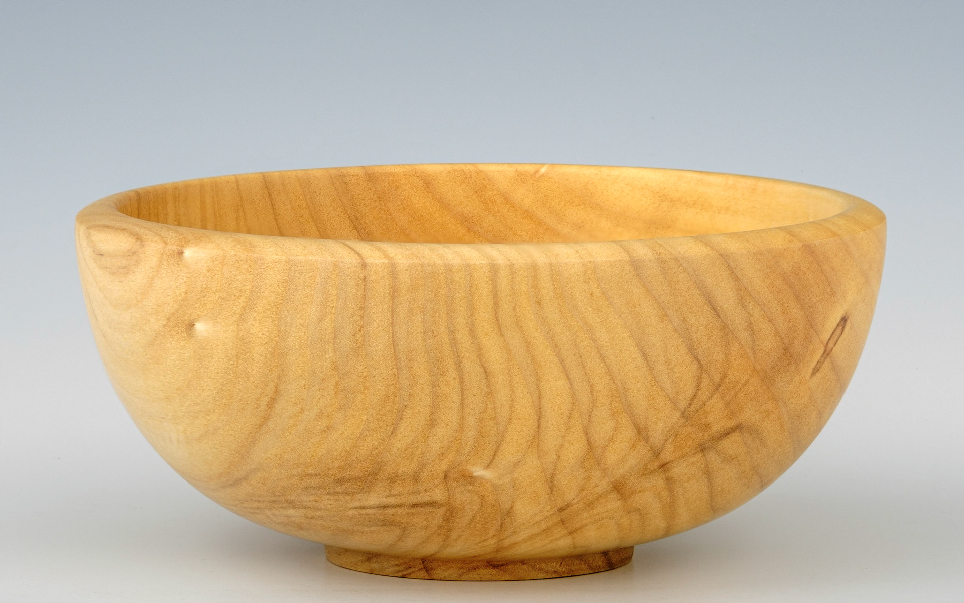 Lombardy Poplar Bowl - Diameter: 6 3/4 inches, Height: 3 inches (G92)