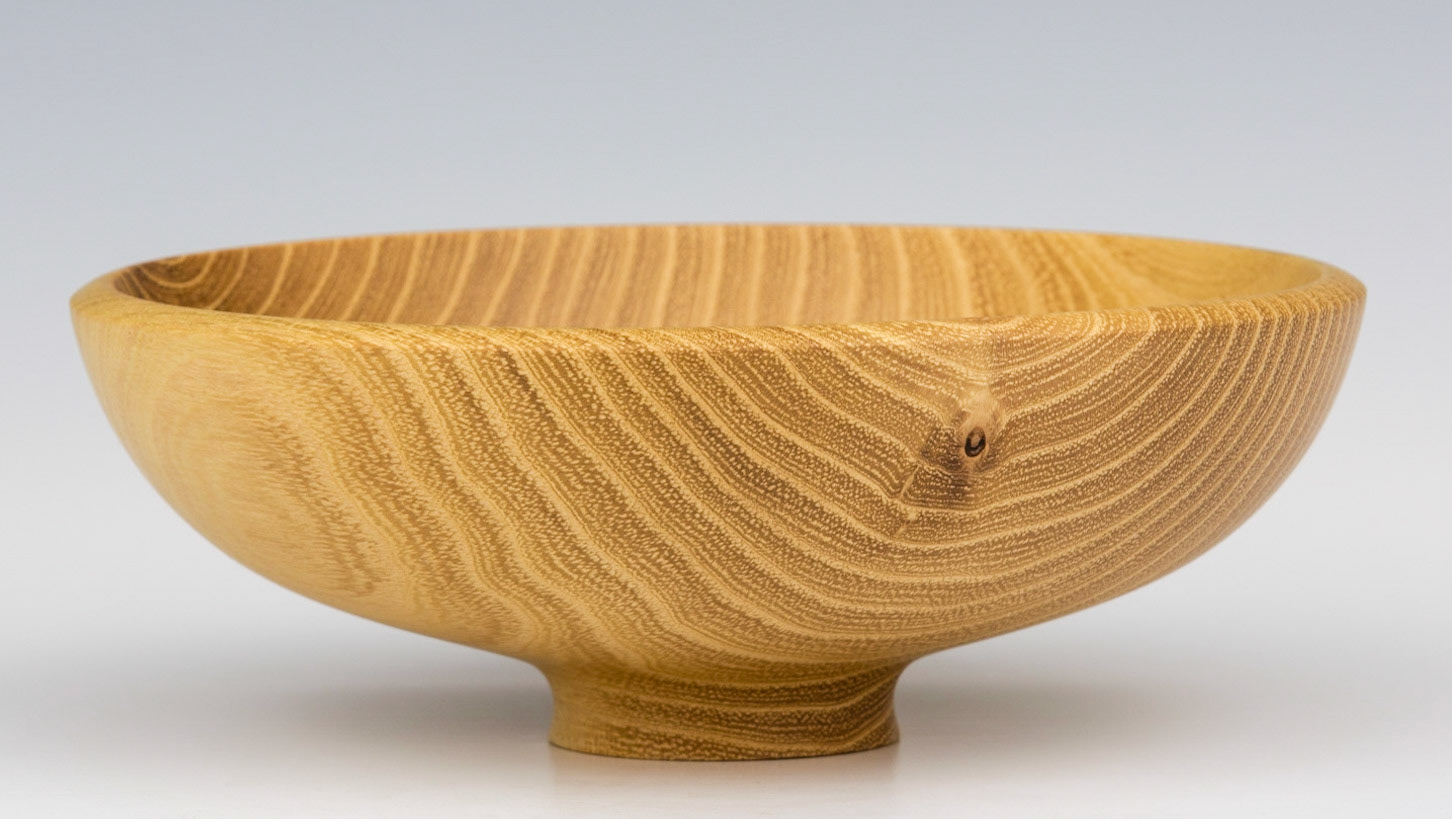 Black Locust Bowl - Diameter: 6 7/16 inches, Height: 2 1/4 inches (K12)