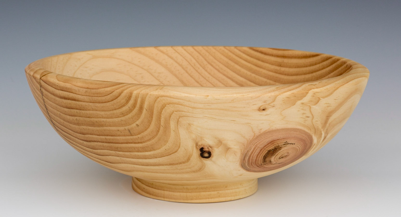 Pine Bowl - Diameter: 10 inches, Height: 3 7/8 inch (G3)