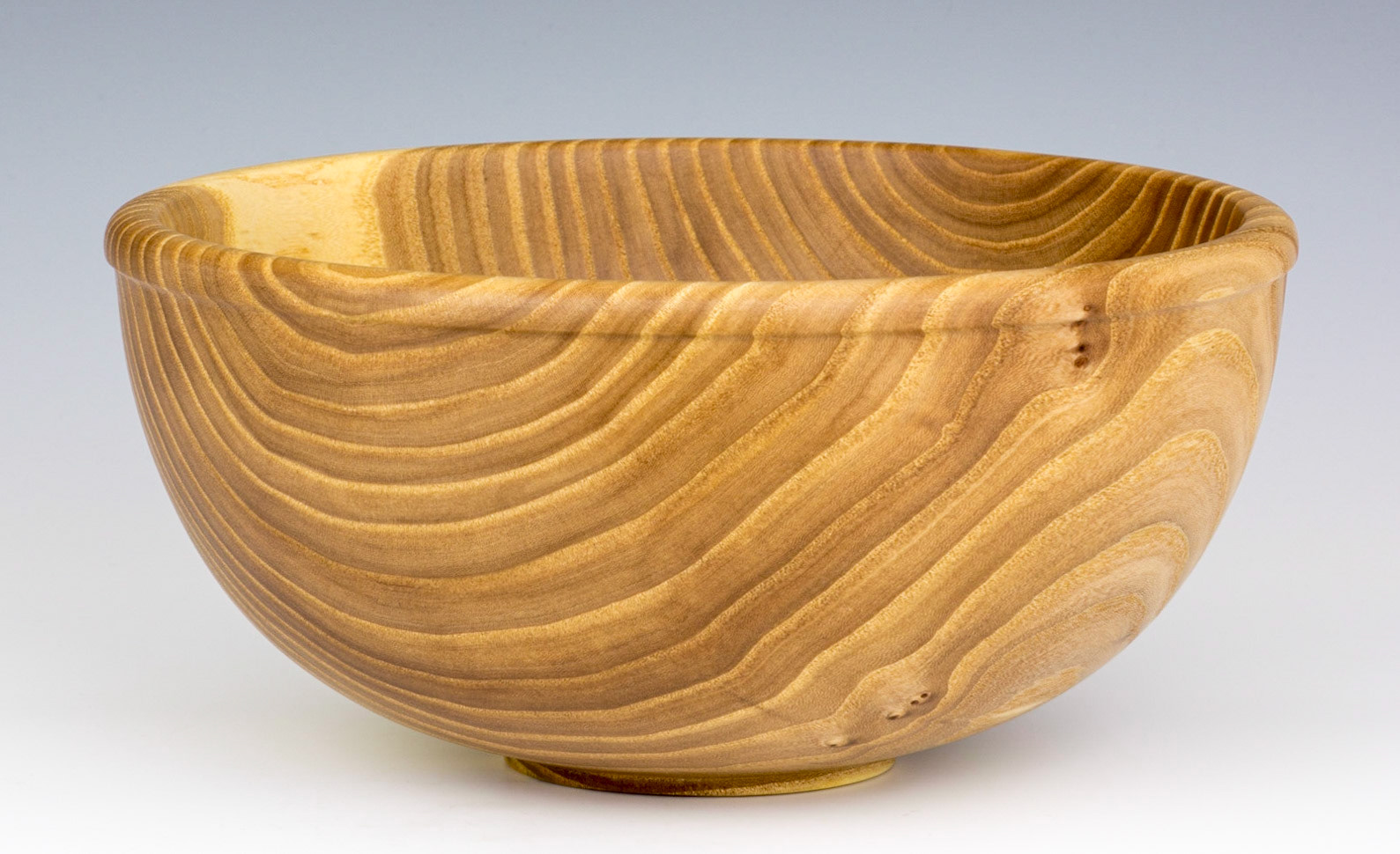 Elm Bowl - Diameter: 8 5/16 inches, Height: 3 5/16 inches (C17)