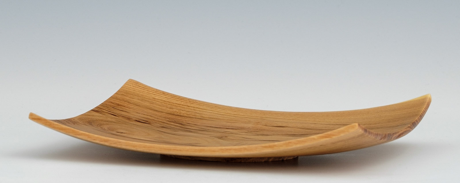 Black Locust Rectangular Platter - Length: 7 inches, Width: 5 13/16 inches, Height: 1 inch (D119)