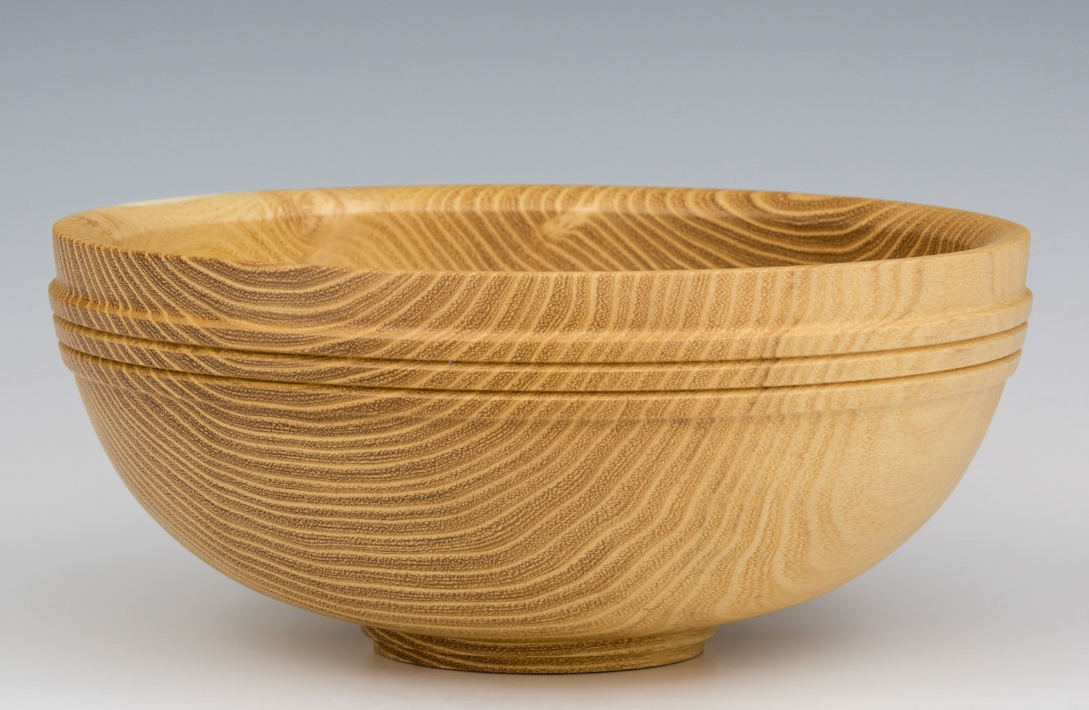 Black Locust Bowl - Diameter: 8 1/2 inches, Height: 3 5/8 inches (K38)