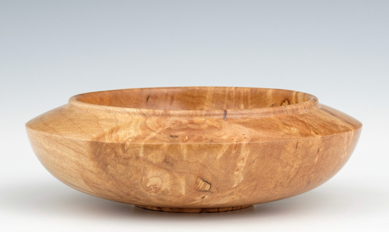 Maple Bowl - Diameter: 7 1/4 inches, Height: 2 1/4 inches (F41)