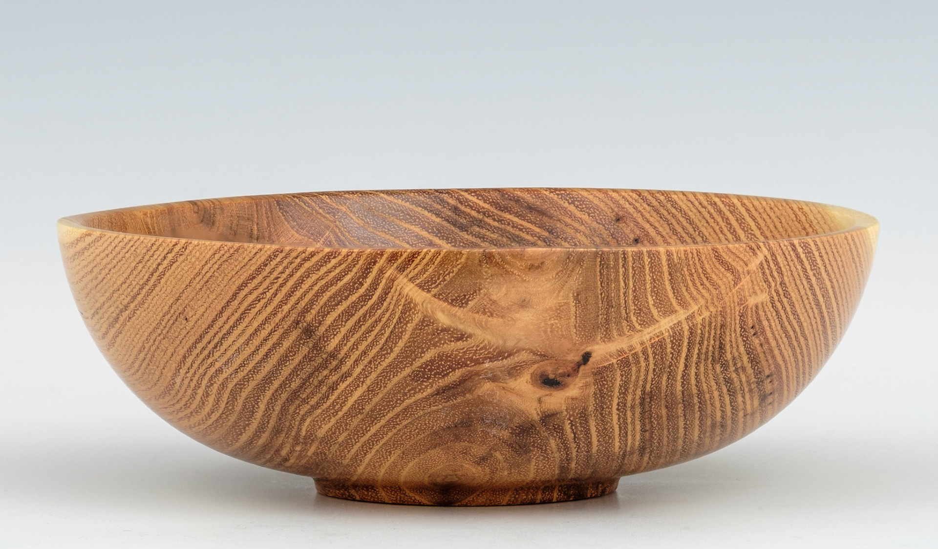 Black Locust Bowl - Diameter: 5 1/4 inches, Height: 1 3/4 inches (D110)