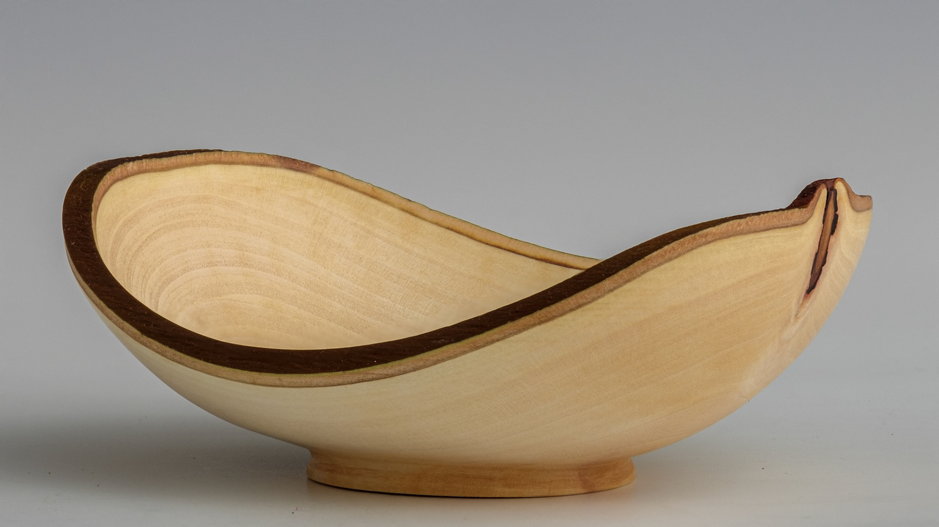 Madrone Natural Edge Bowl - Diameter: 4 5/8 inches, Height: 1 3/4 inches (E100)