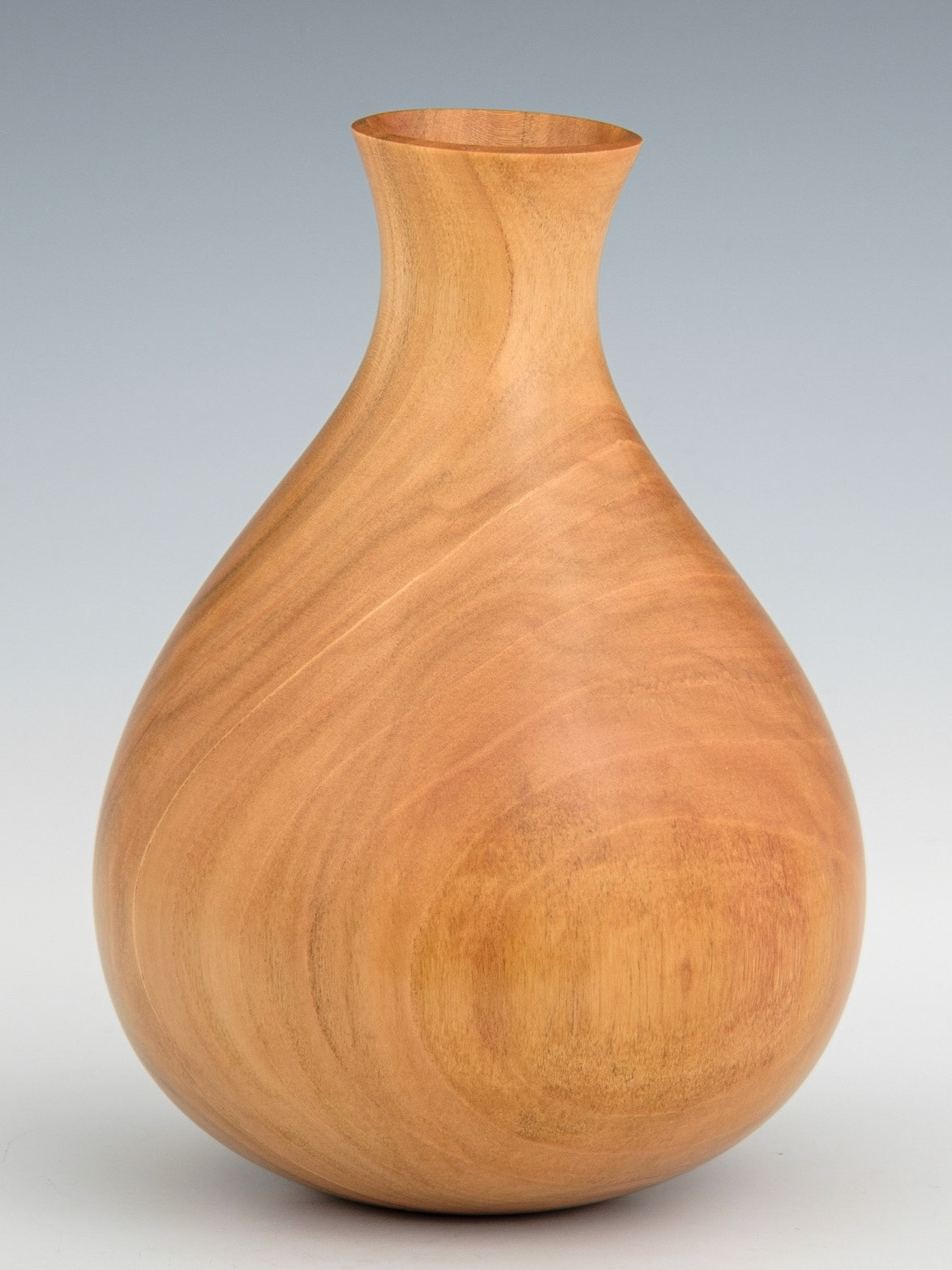 Plum Hollow Form - Diameter: 2 1/4 inches, Height: 7 inches (D124)