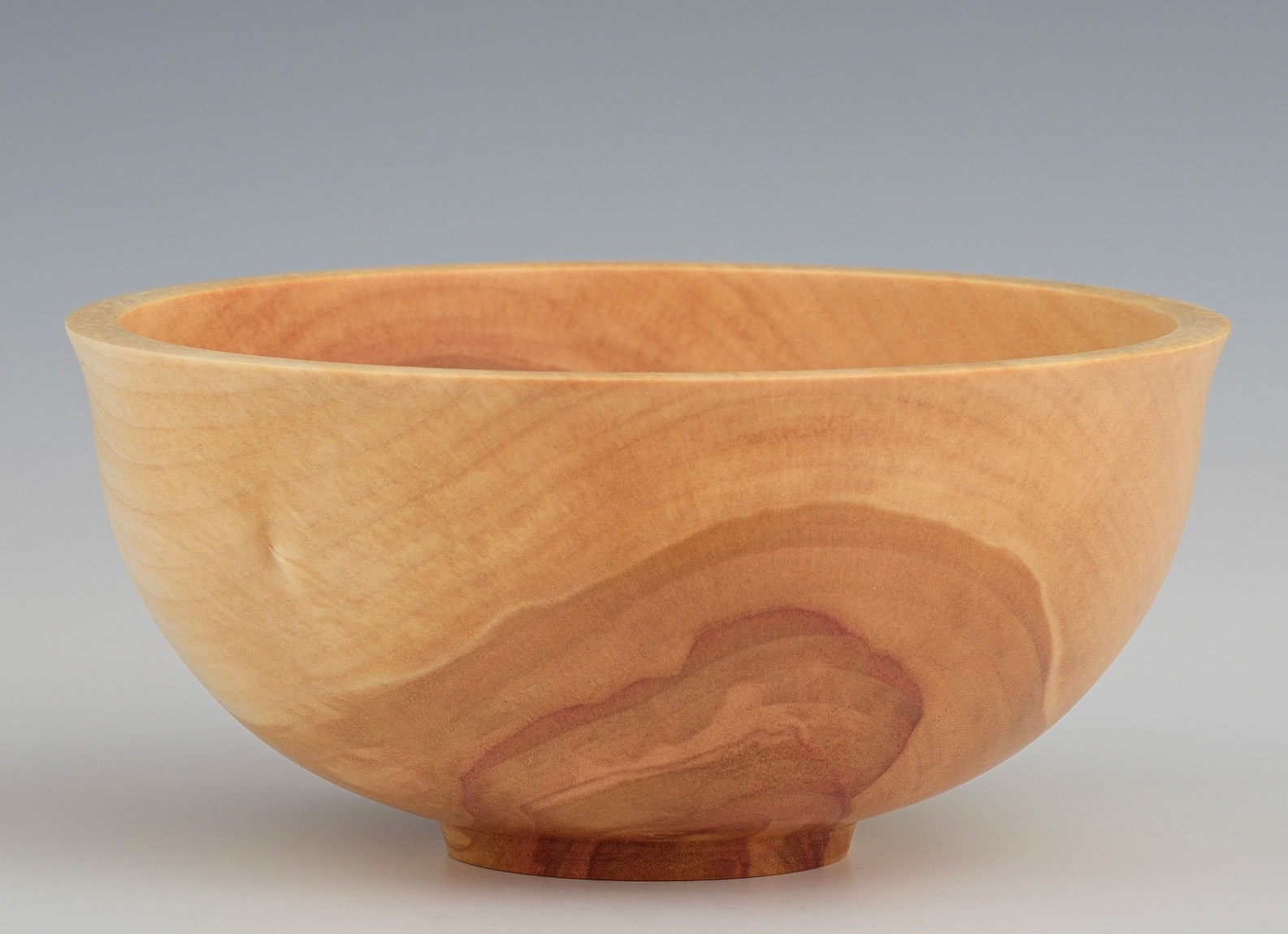 Birch Bowl - Diameter: 7 1/8 inches, Height: 3 1/4 inches (J80)