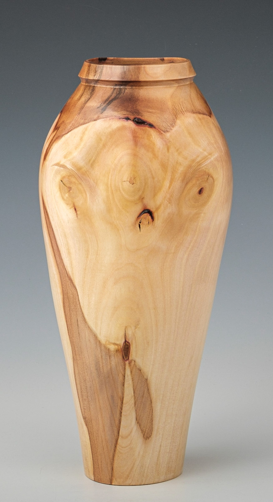 Madrone Hollow Form - Diameter: 5 1/8 inches, Height: 10 7/8 inches (E114)
