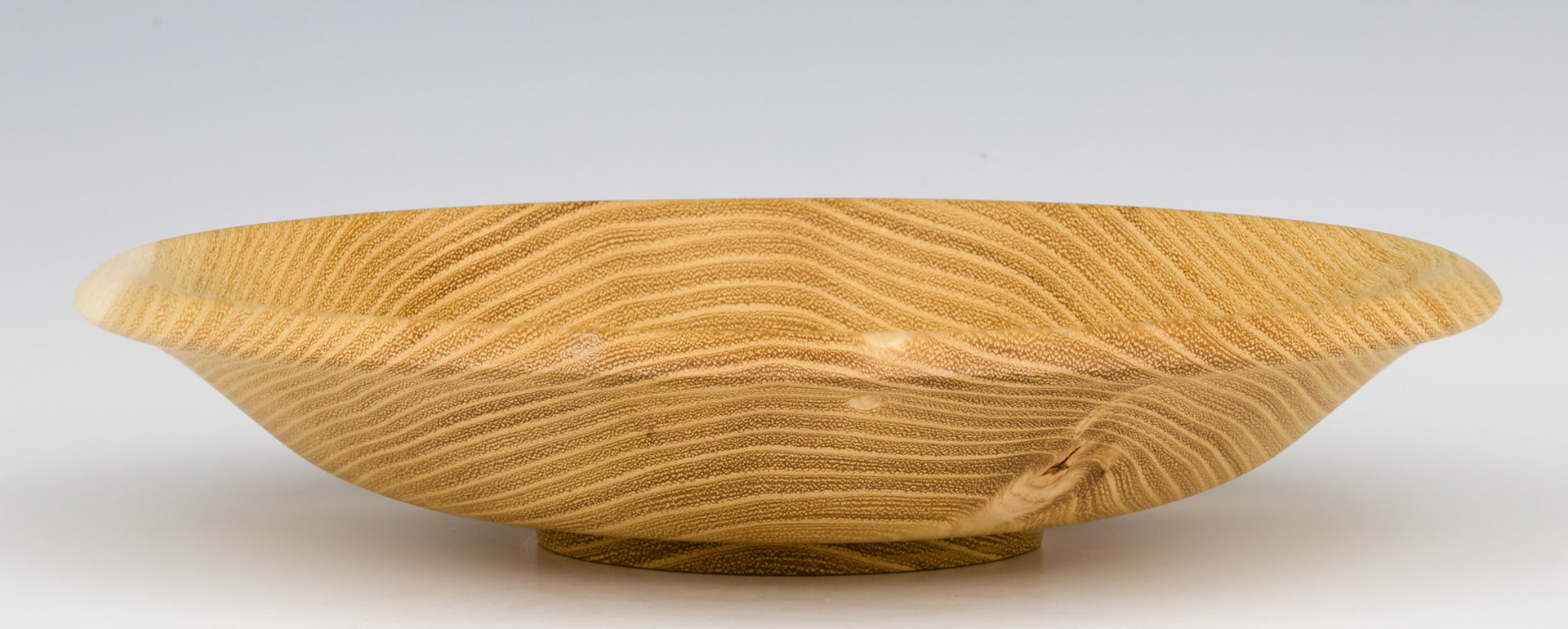 Black Locust Bowl - Diameter: 8 5/8 inches, Height: 1 5/8 inches (K20)