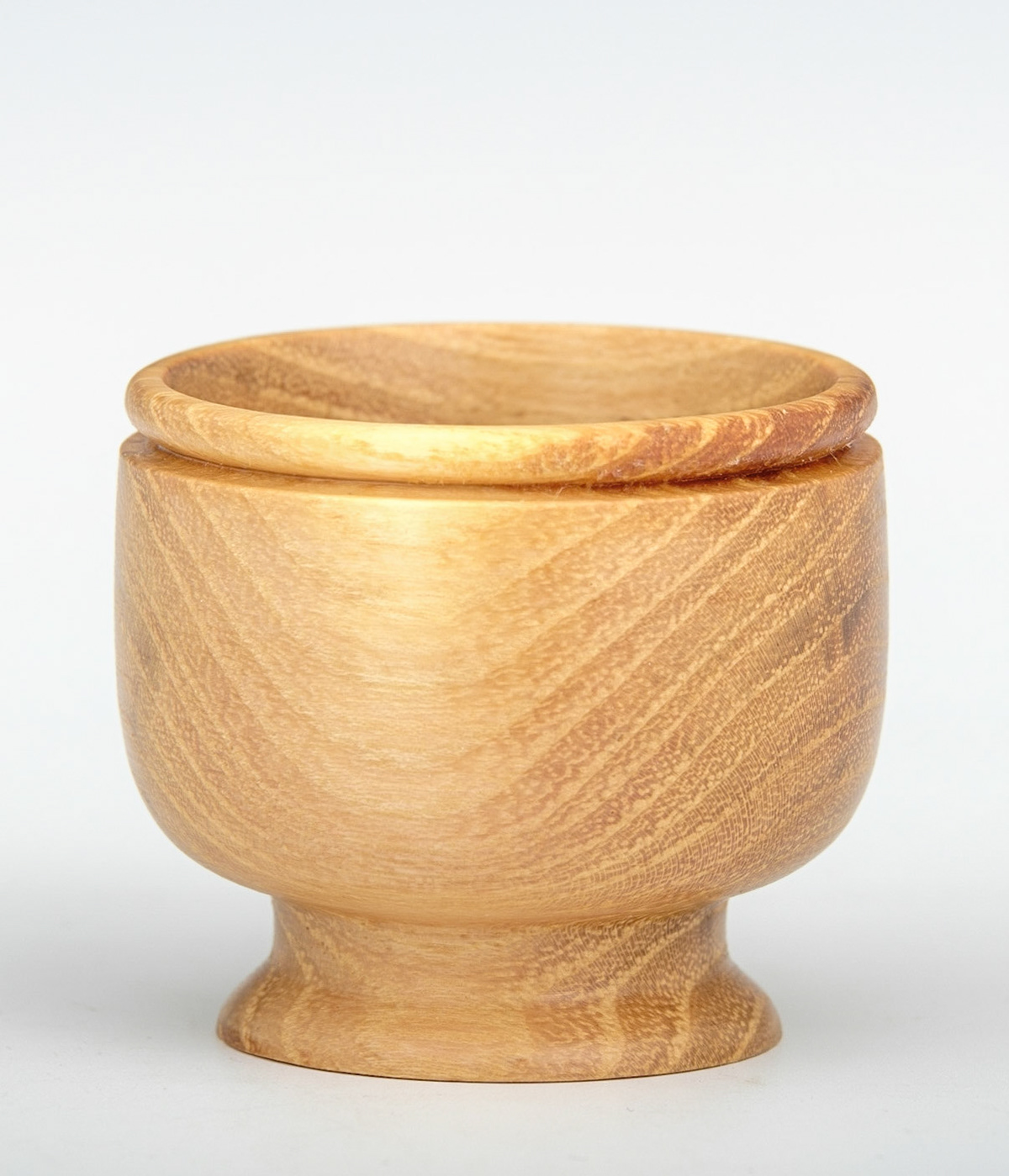 Black Locust Vessel - Diameter: 1 7/8 inches, Height: 1 3/4 inches (D115)