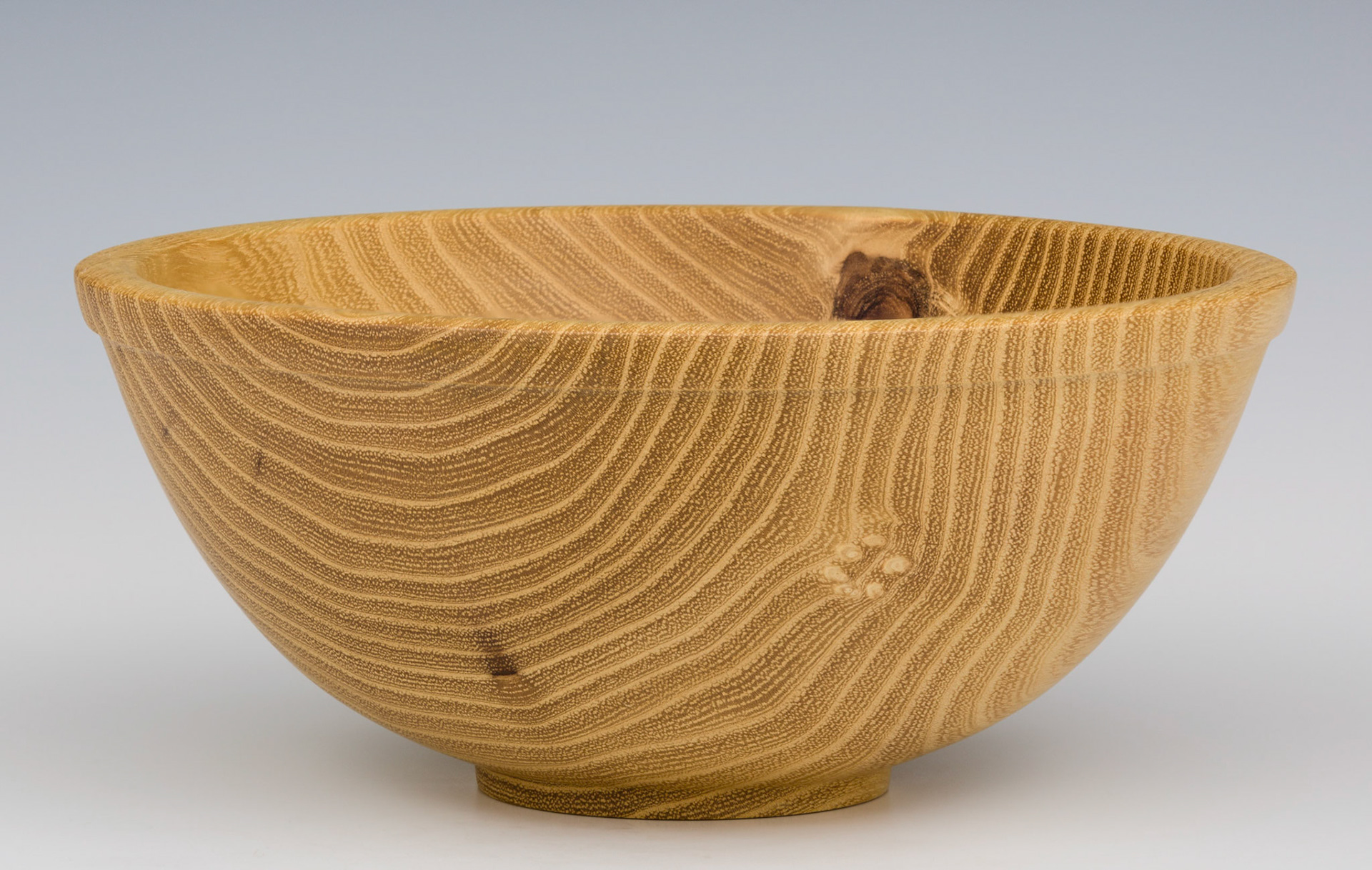 Black Locust Bowl - Diameter: 7 7/8 inches, Height: 3 3/8 inches (K39)