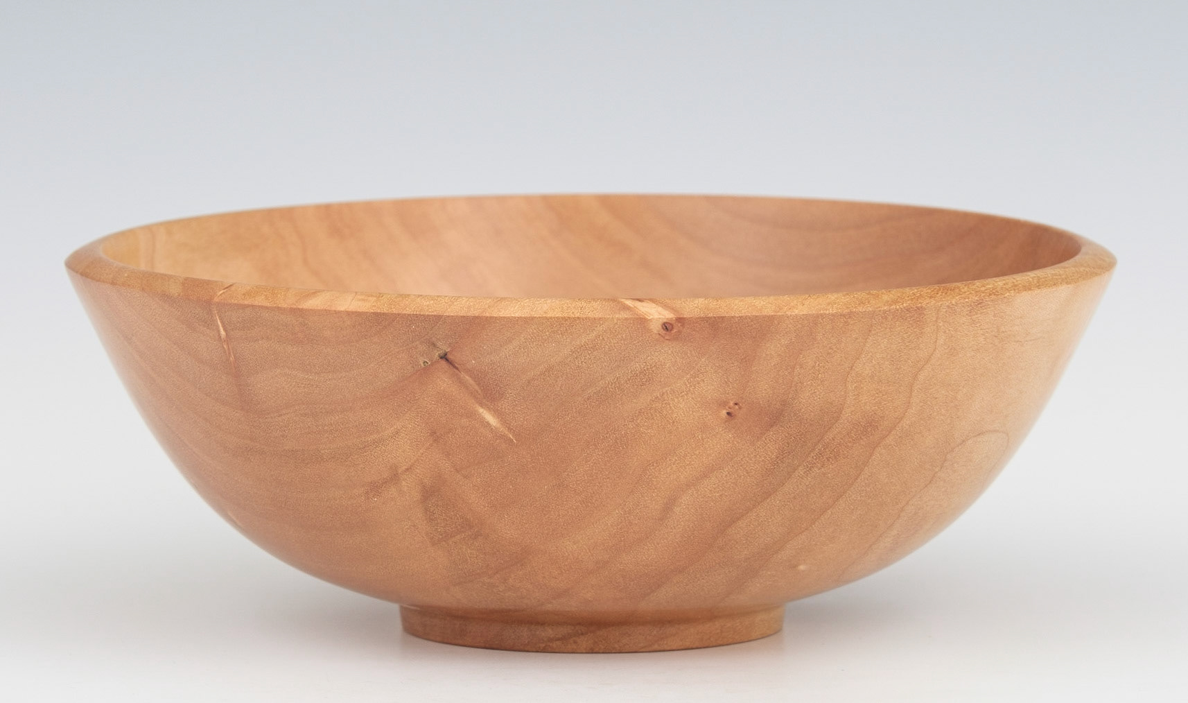 Maple Bowl - Diameter: 7 1/2 inches, Height: 2 3/4 inches (D54)