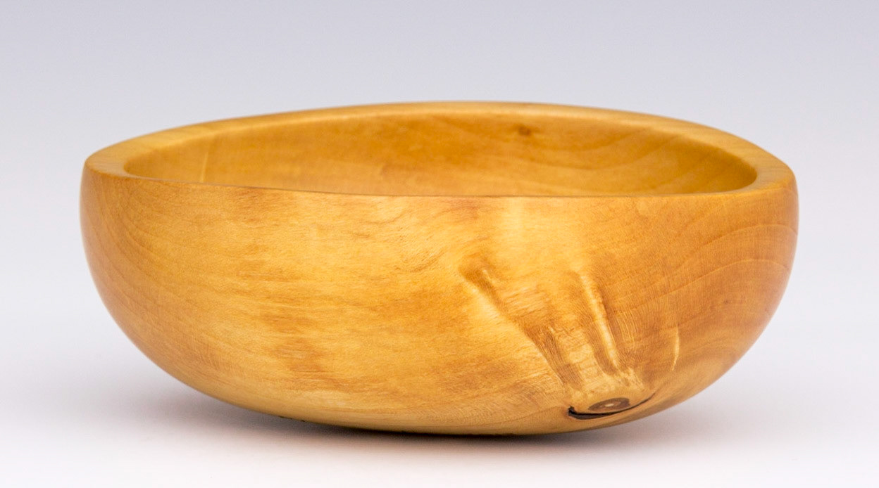 Plum Round Bottom Bowl - Diameter: 4 3/8 inches, Height: 1 1/2 inches (F127)