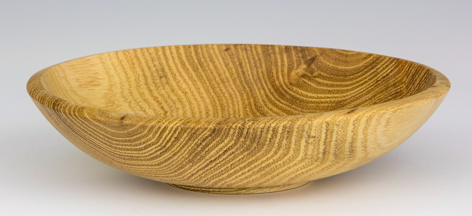 Black Locust Bowl - Diameter: 5 7/8 inches, Height: 1 1/2 inches (A6)