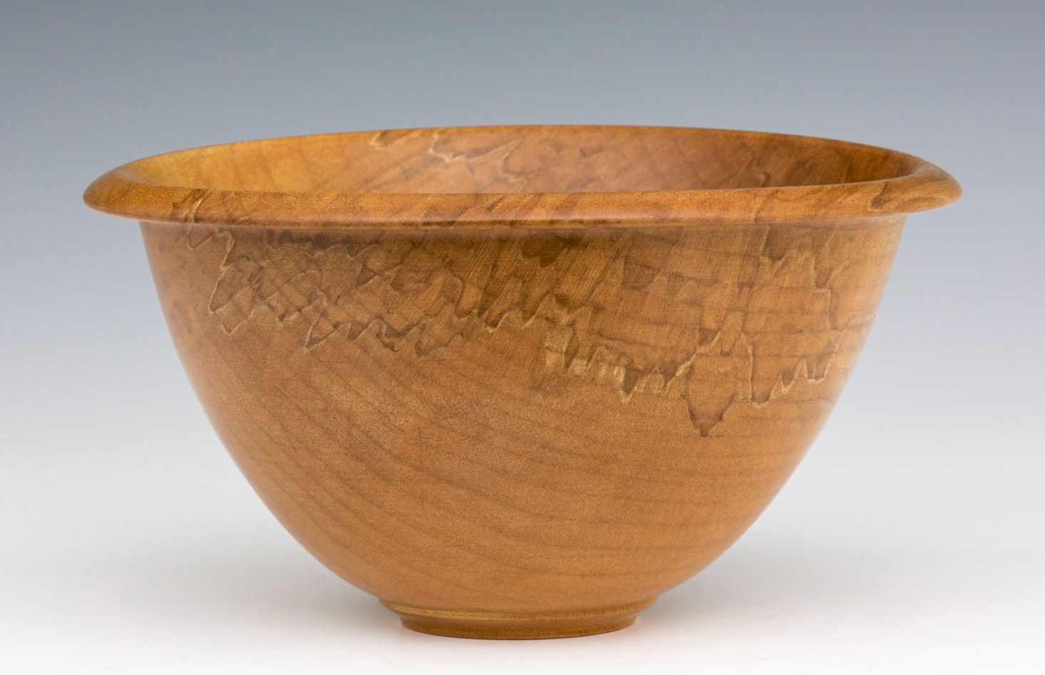 Maple Bowl - Diameter: 7 1/4 inches, Height: 3 5/8 inches (F26)