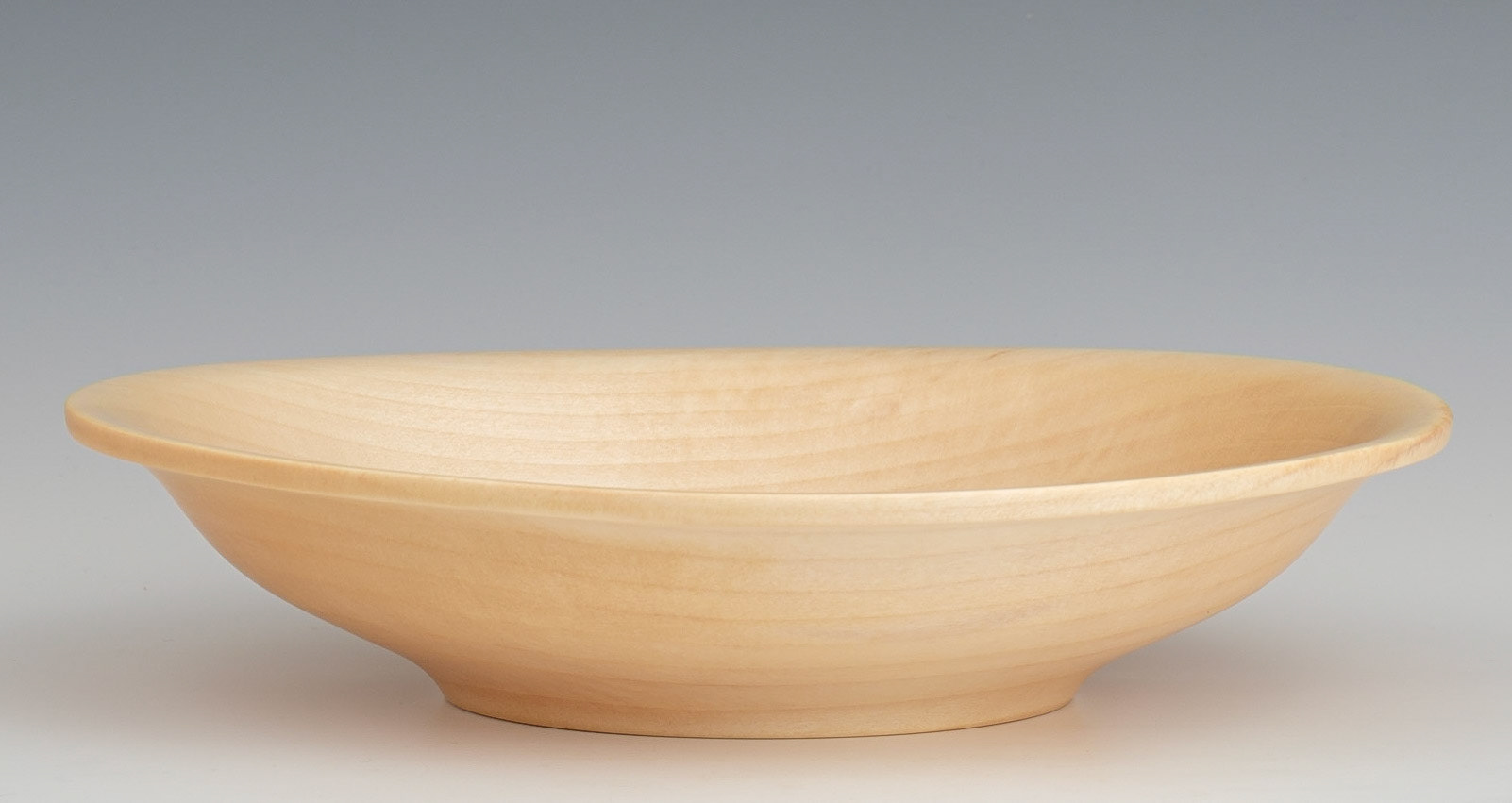 Birch Bowl - Diameter: 10 1/8 inches, Height: 2 1/8 inches (J73)