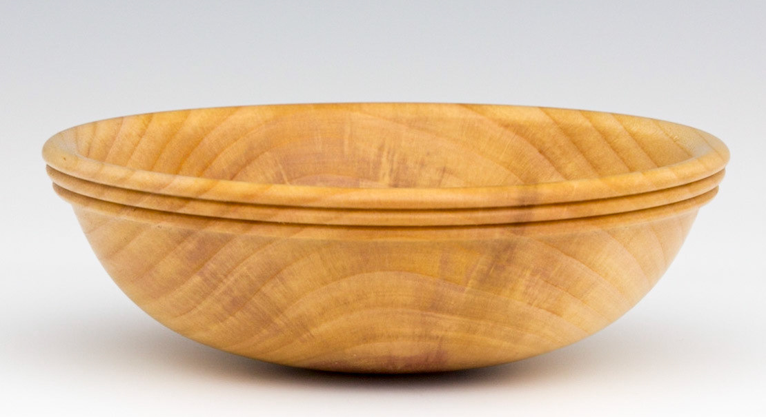 Plum Bowl - Diameter: 5 inches, Height: 1 1/2 inches (F112)