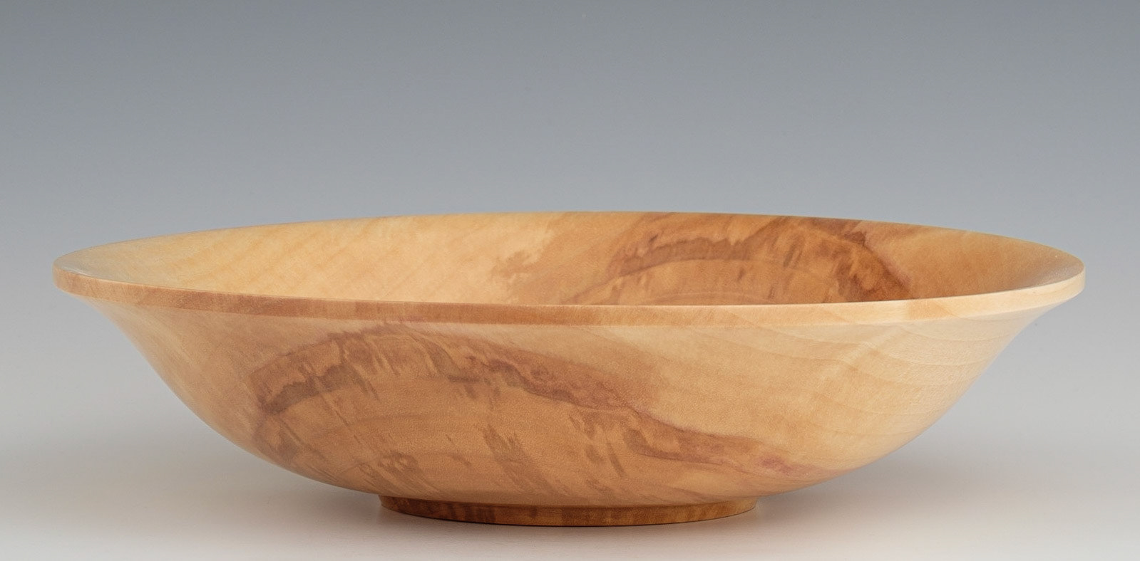 Birch Bowl - Diameter: 10 1/4 inches, Height: 2 1/2 inches (J81)