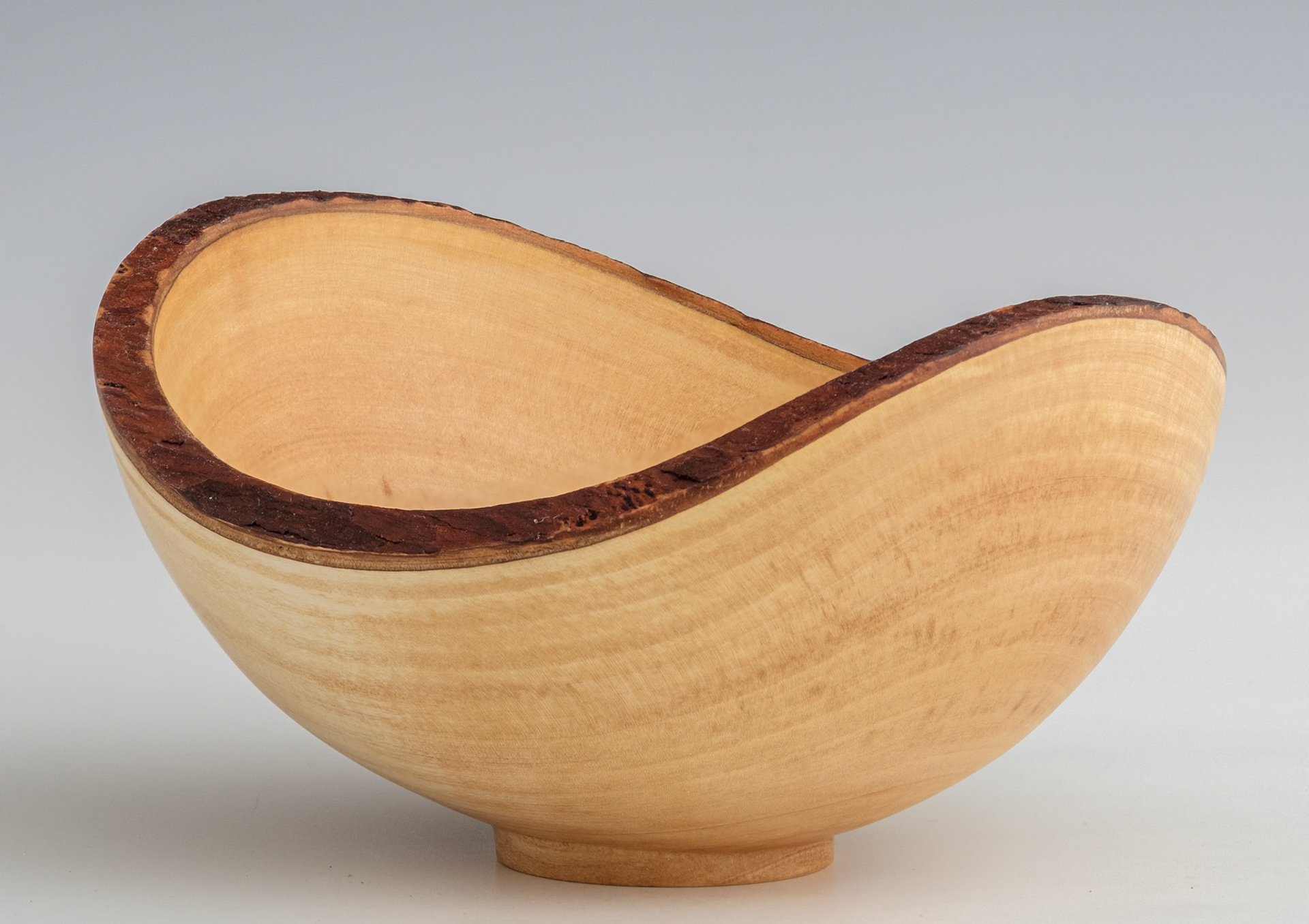 Madrone Natural Edge Bowl - Diameter: 6 1/4 inches, Height: 3 1/8 inches (E97)