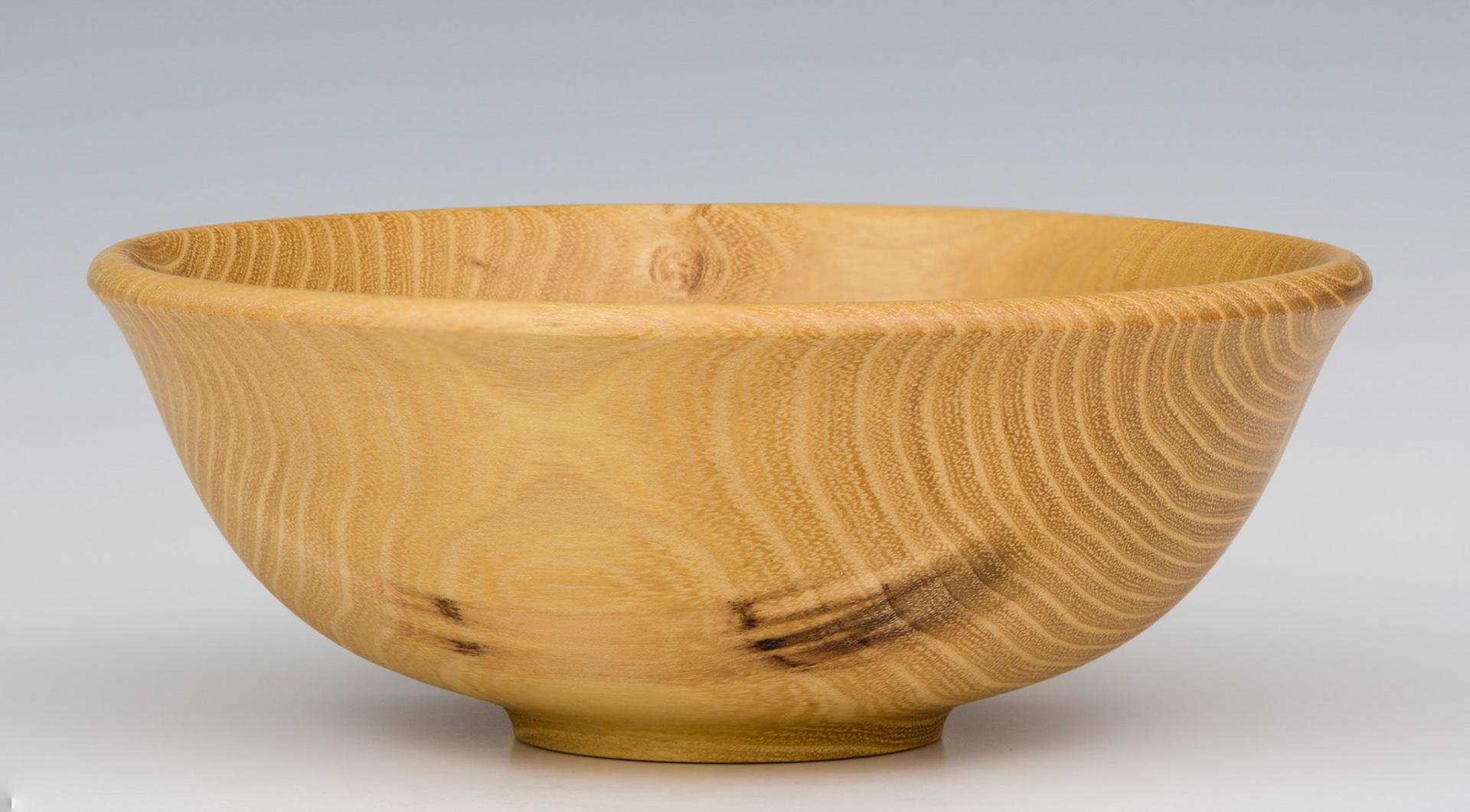 Black Locust Bowl - Diameter: 7 3/16 inches, Height: 2 13/16 inches (K24)