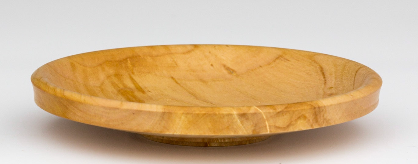 Plum Bowl - Diameter: 4 7/8 inches, Height: 3/4 inches (F100)