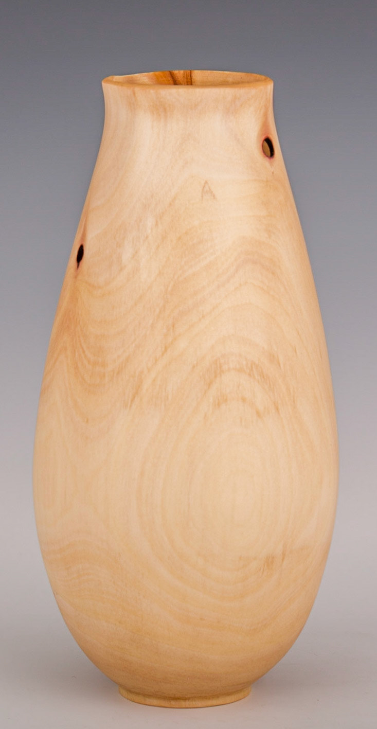 Madrone Hollow Form - Diameter: 4 inches, Height: 8 1/4 inches (C108)