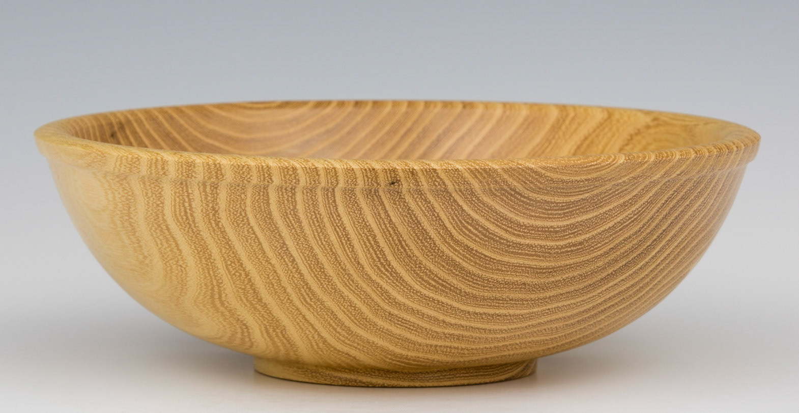 Black Locust Bowl - Diameter: 7 7/8 inches, Height: 2 5/8 inches (K21)