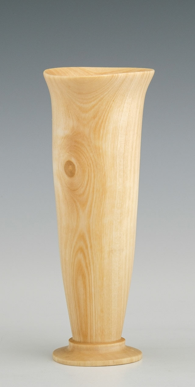 Madrone Vessel - Diameter: 2 7/8 inches, Height: 6 3/8 inches (E45)