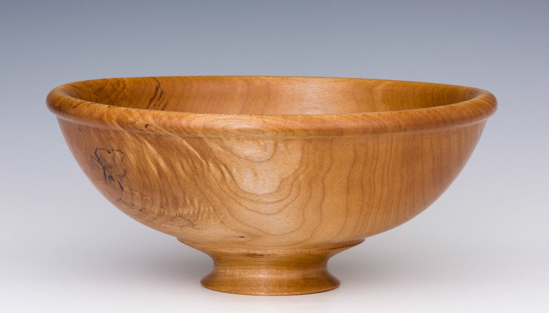Maple Bowl - Diameter: 8 5/8 inches, Height: 3 3/4 inches (A146)