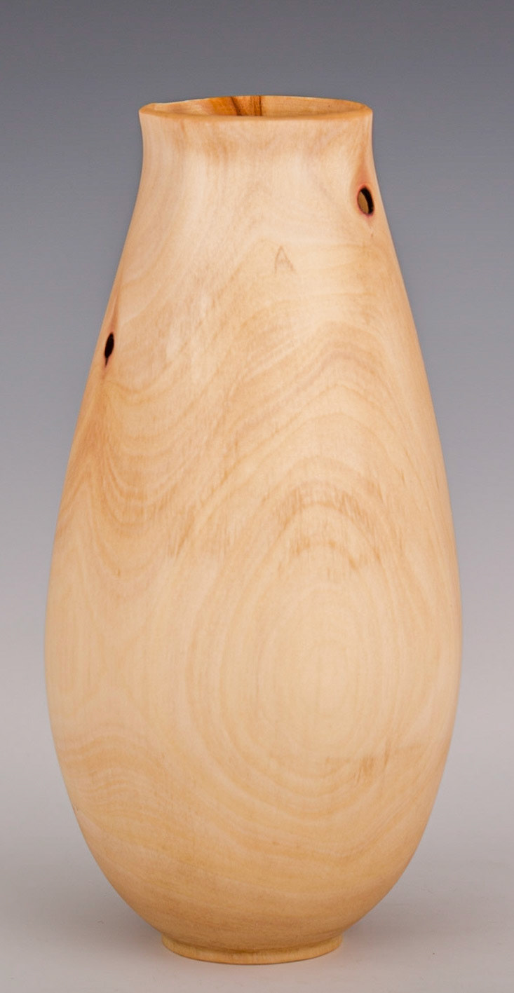 Madrone Hollow Form - Diameter: 4 inches, Height: 8 1/4 inches (C108)