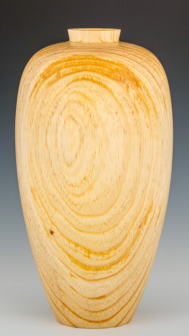 Pine Hollow Form - Diameter: 8 1/8 inches, Height: 14 7/8 inches (G45)