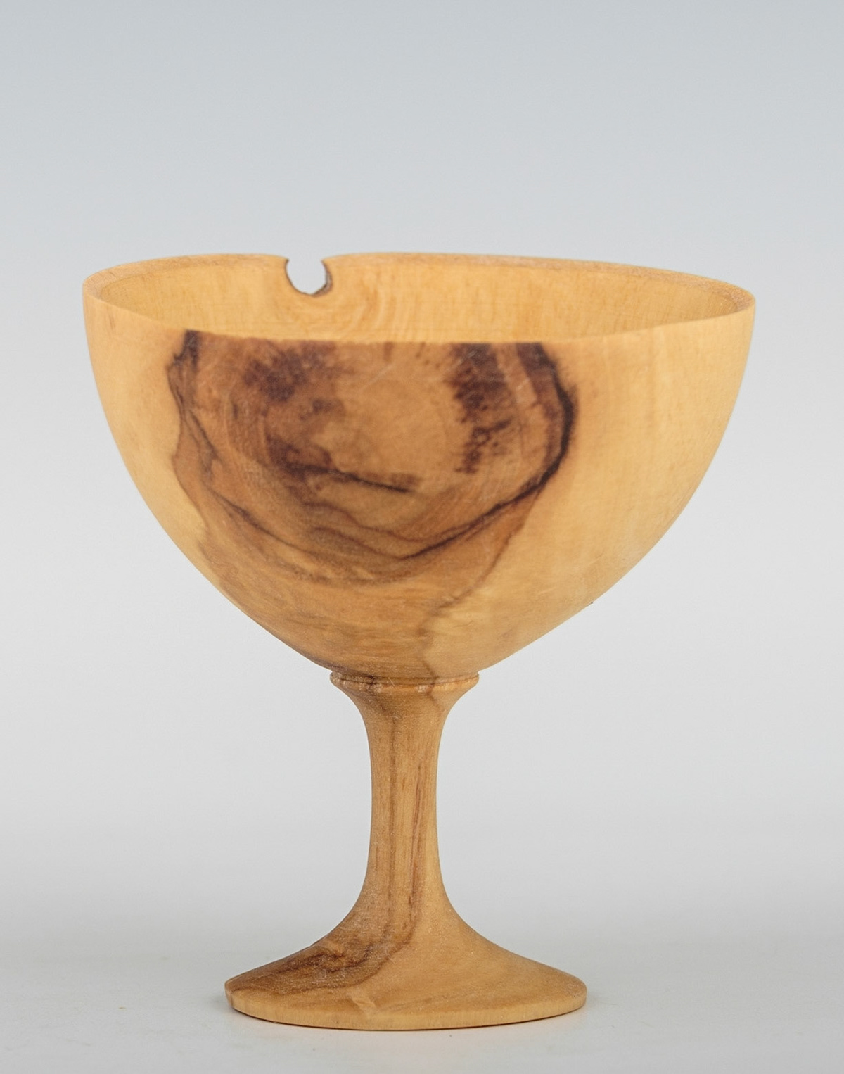 Olive Goblet - Diameter: 2 inches, Height: 2 1/4 inches (B116)