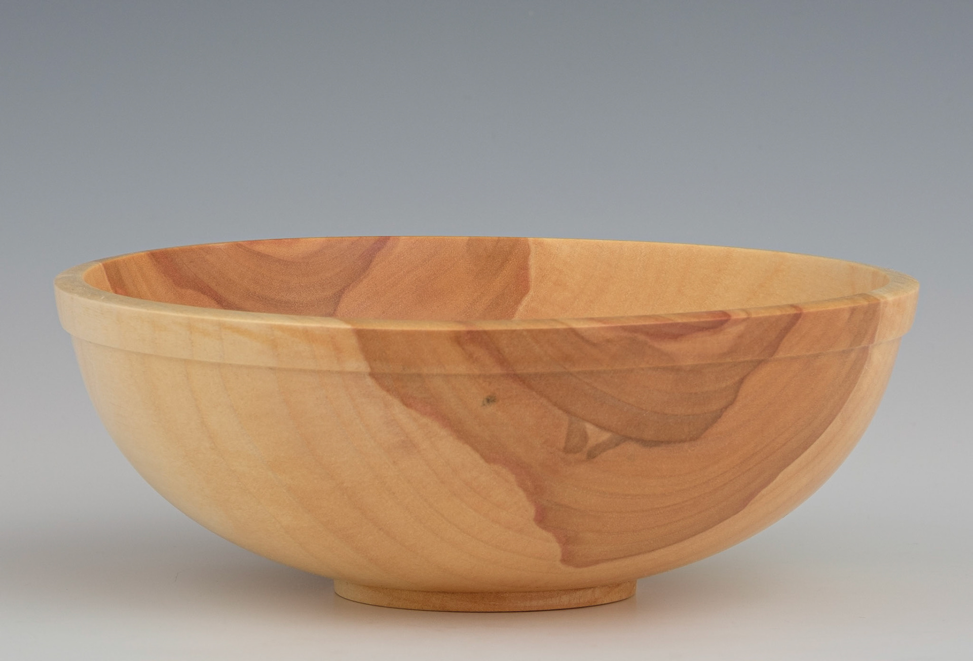 Birch Bowl - Diameter: 7 1/2 inches, Height: 2 3/4 inches (J84)