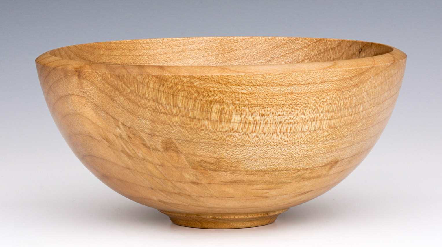 Maple Bowl - Diameter: 7 7/8 inches, Height: 3 5/8 inches (F27)