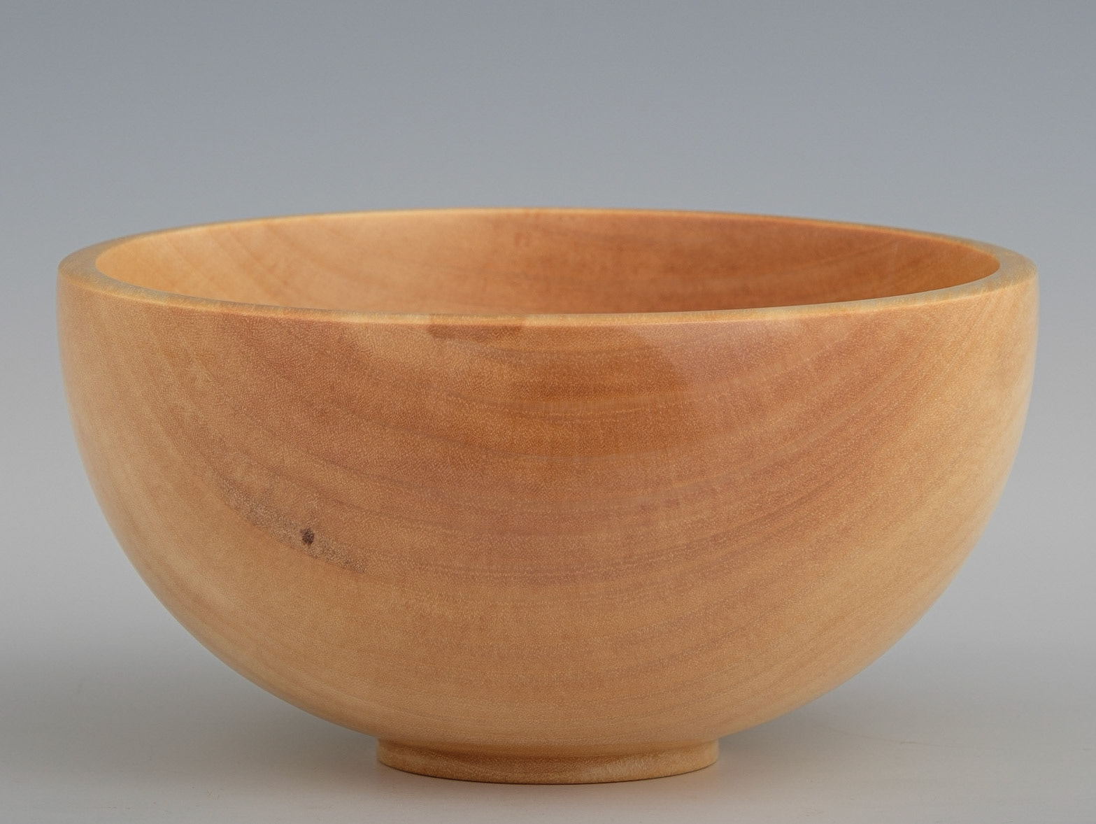 Birch Bowl - Diameter: 5 11/16 inches, Height: 2 7/8 inches (J96)