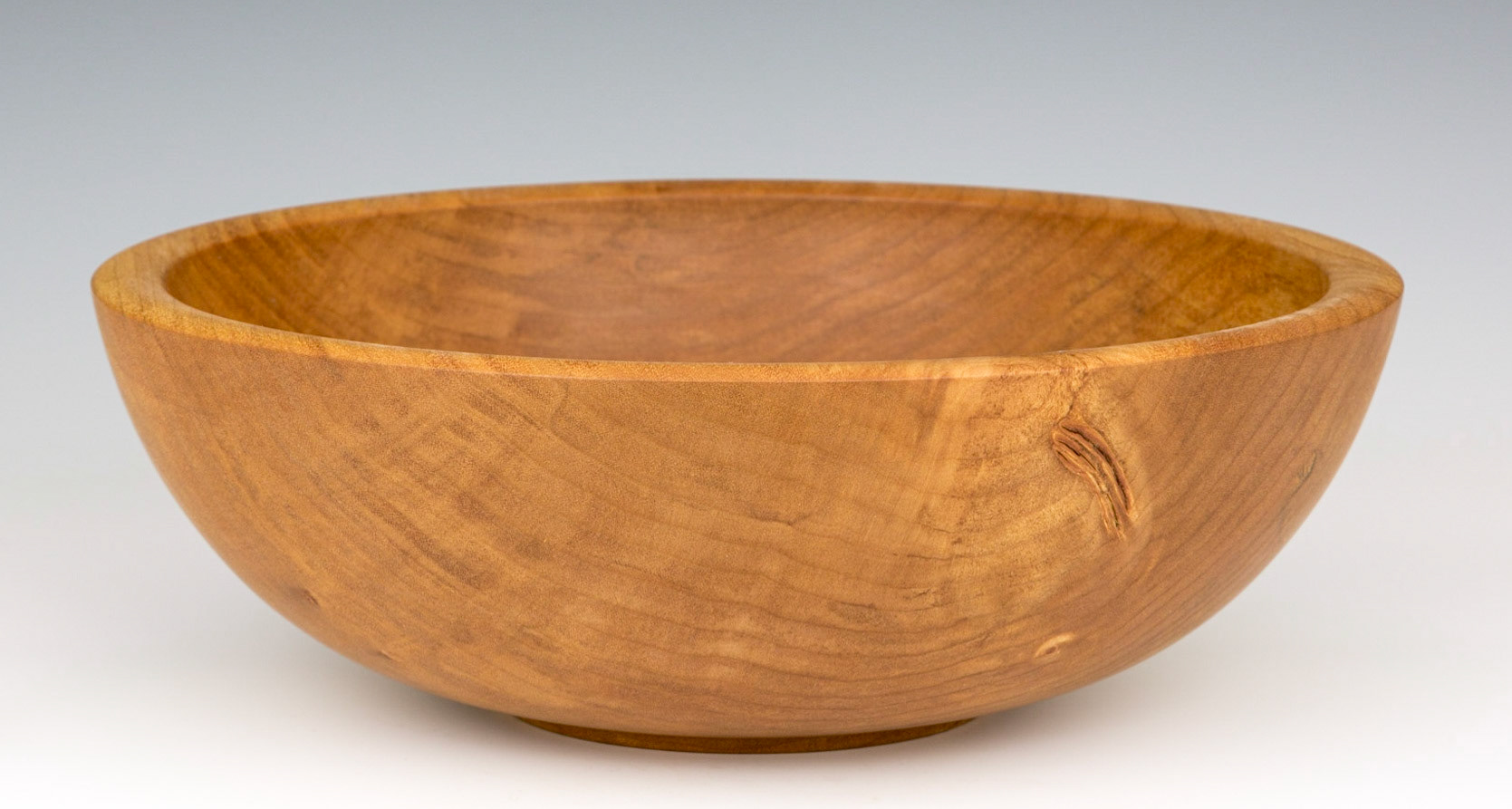Maple Bowl - Diameter: 10 1/2 inches, Height: 3 5/8 inches (A30)